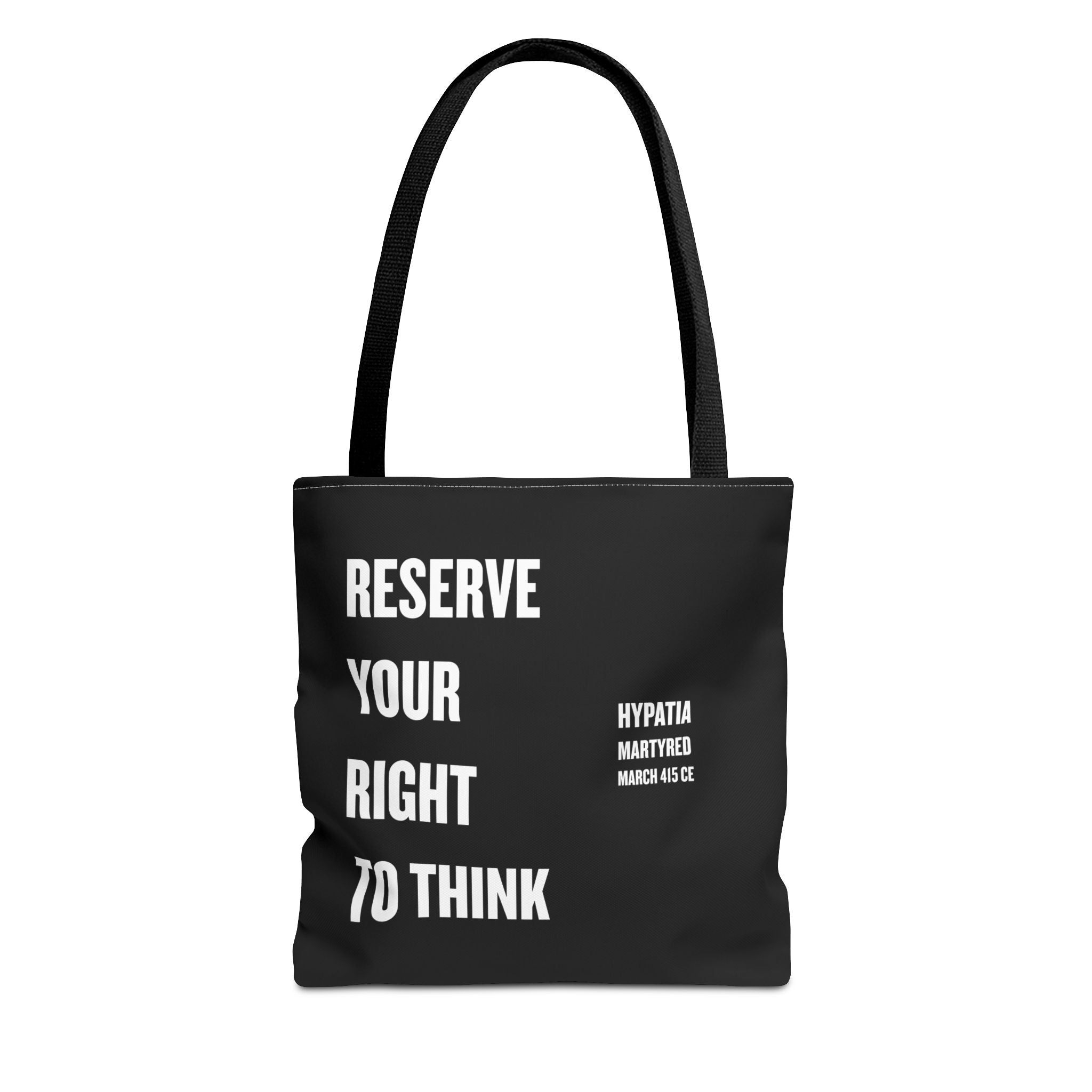 “Reserve Your Right to Think” Small Tote Bag