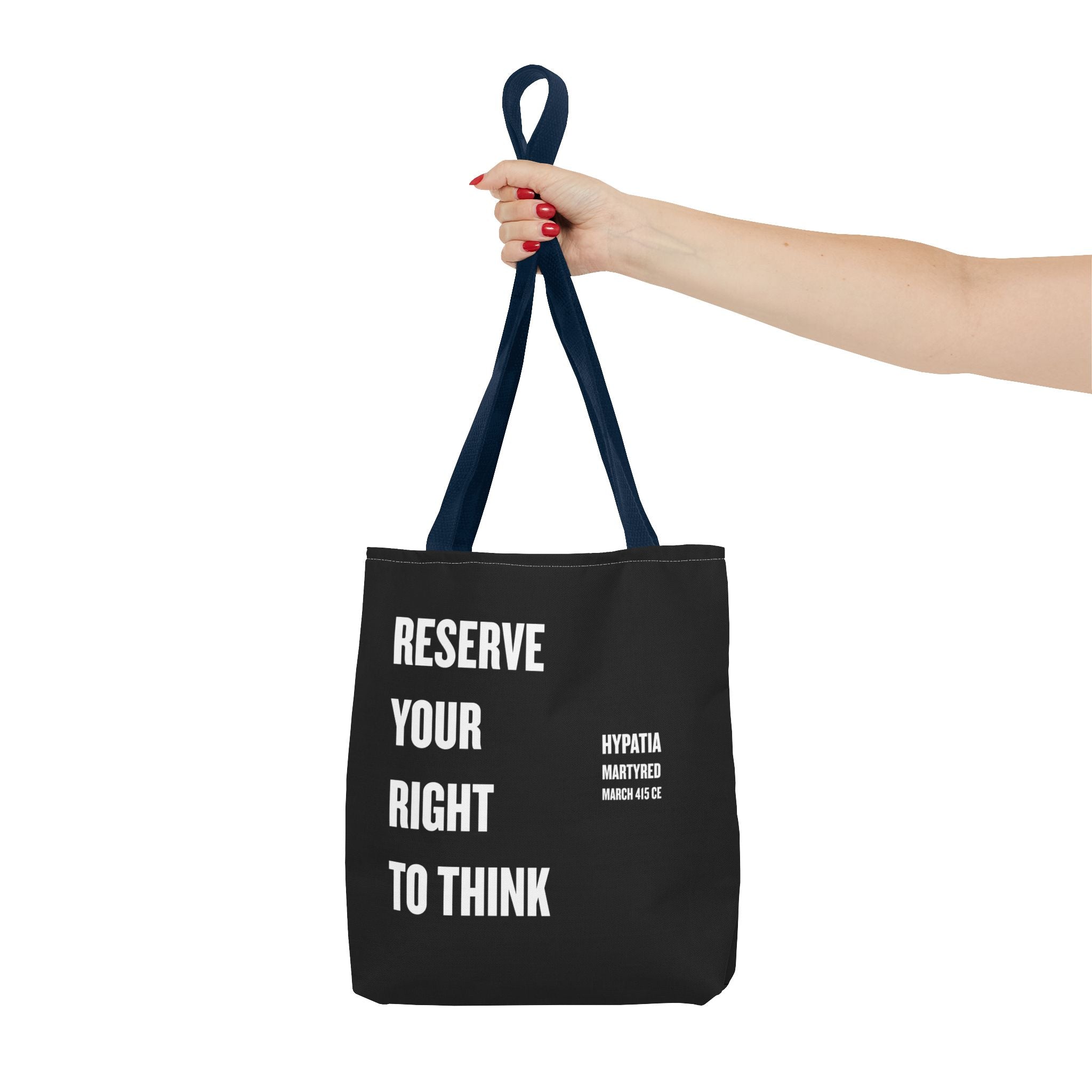 “Reserve Your Right to Think” Small Tote Bag