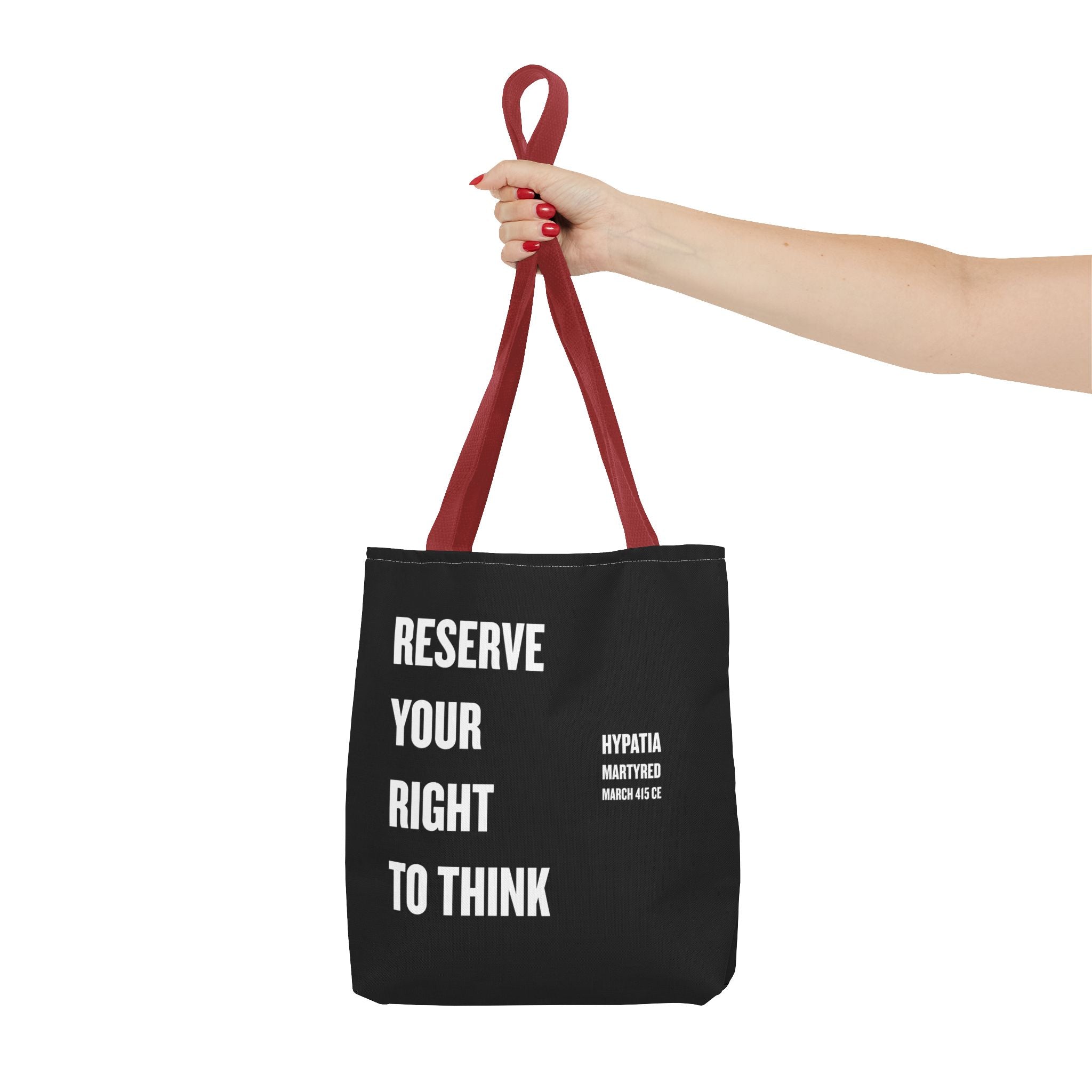 “Reserve Your Right to Think” Small Tote Bag