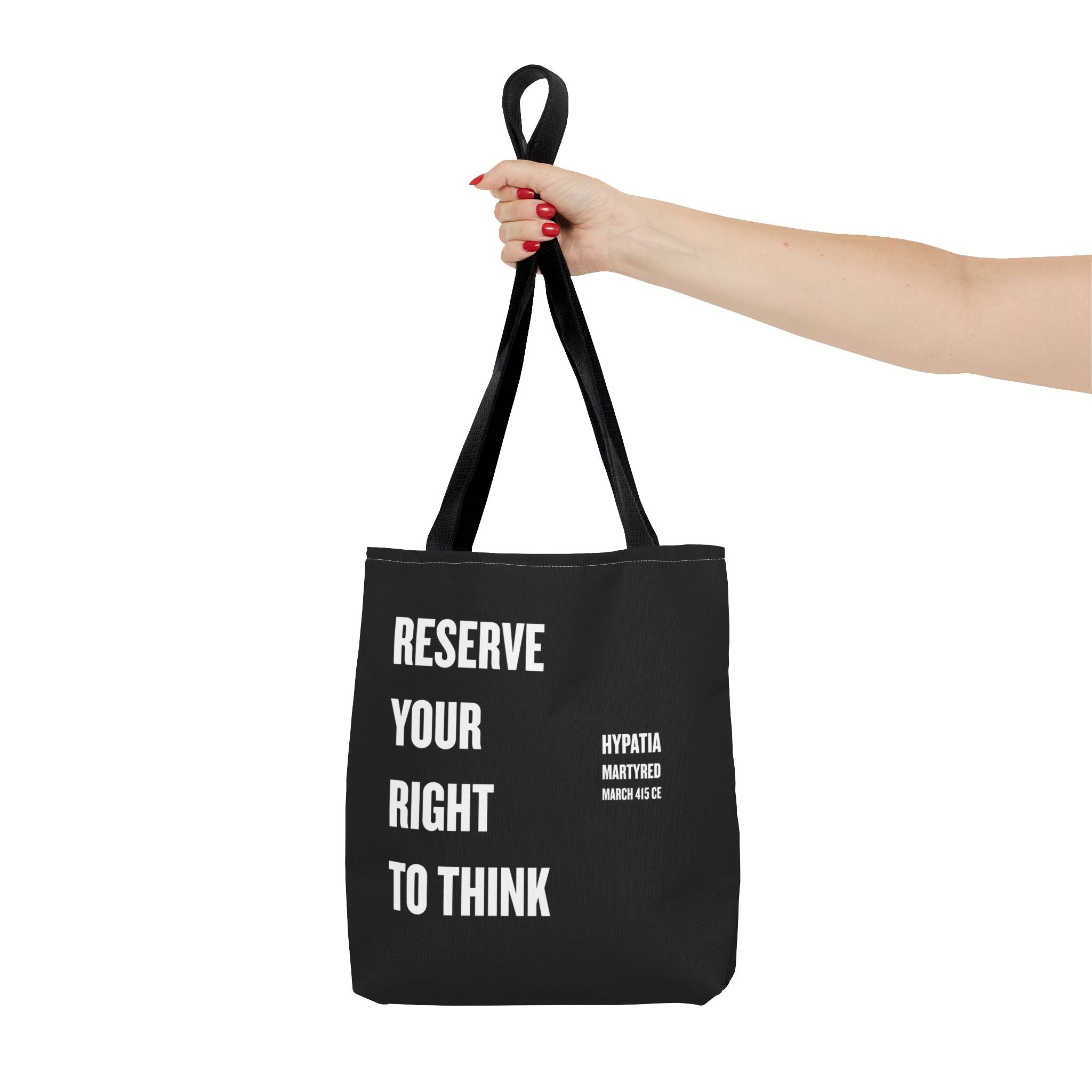 “Reserve Your Right to Think” Small Tote Bag