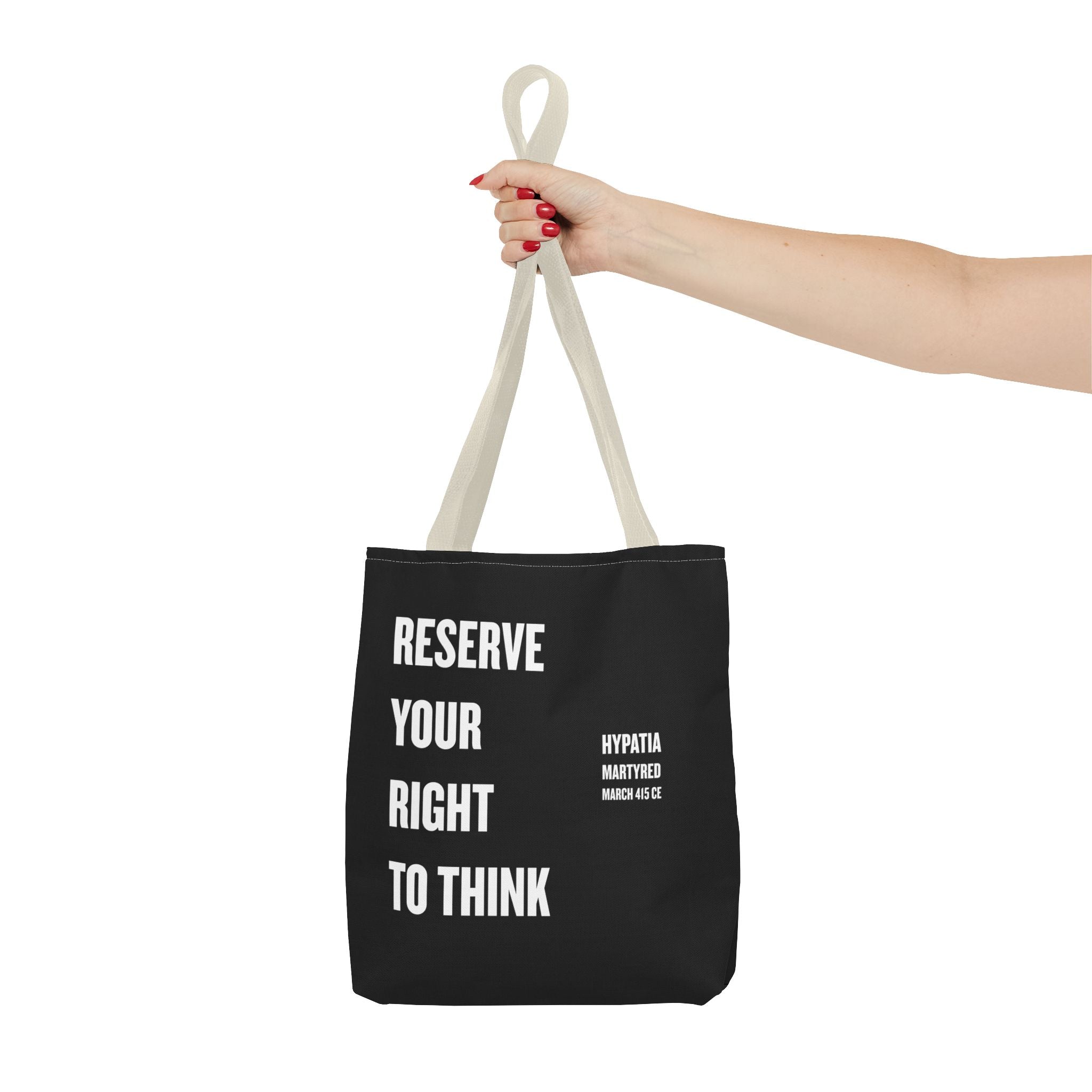 “Reserve Your Right to Think” Small Tote Bag