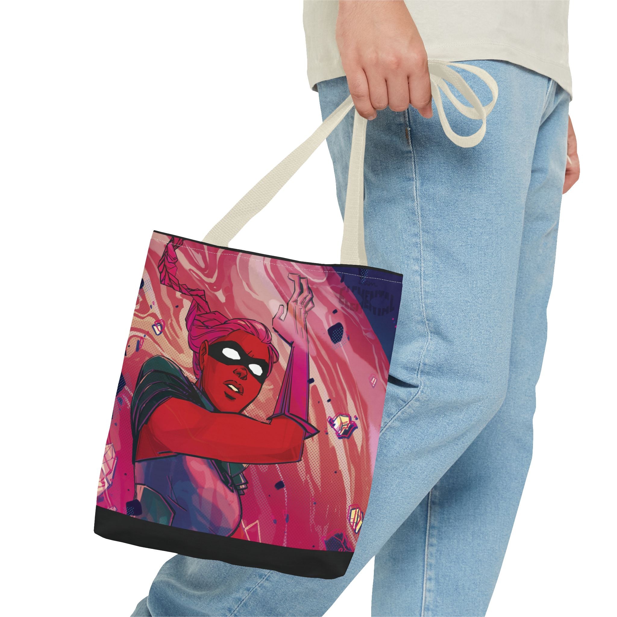 Bravery Small Tote Bag (Annie Wu Art)