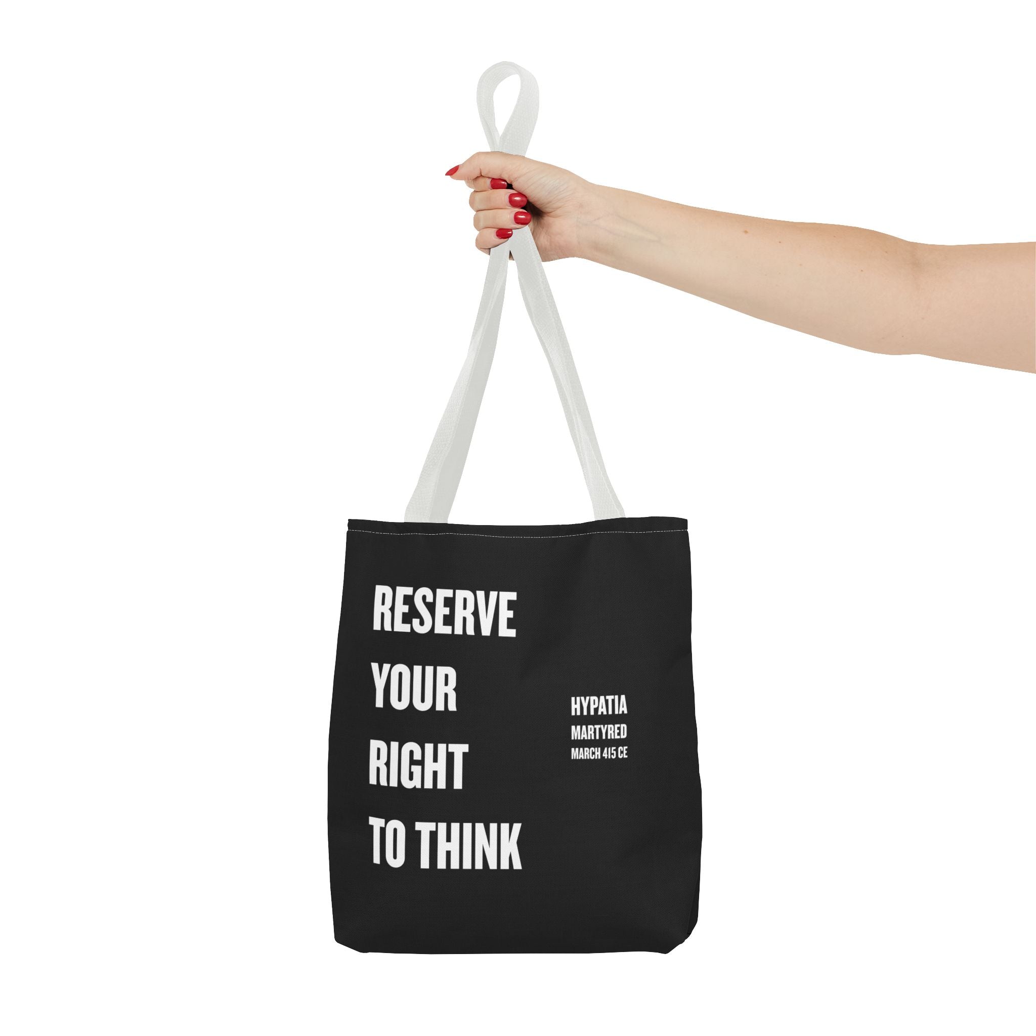“Reserve Your Right to Think” Small Tote Bag