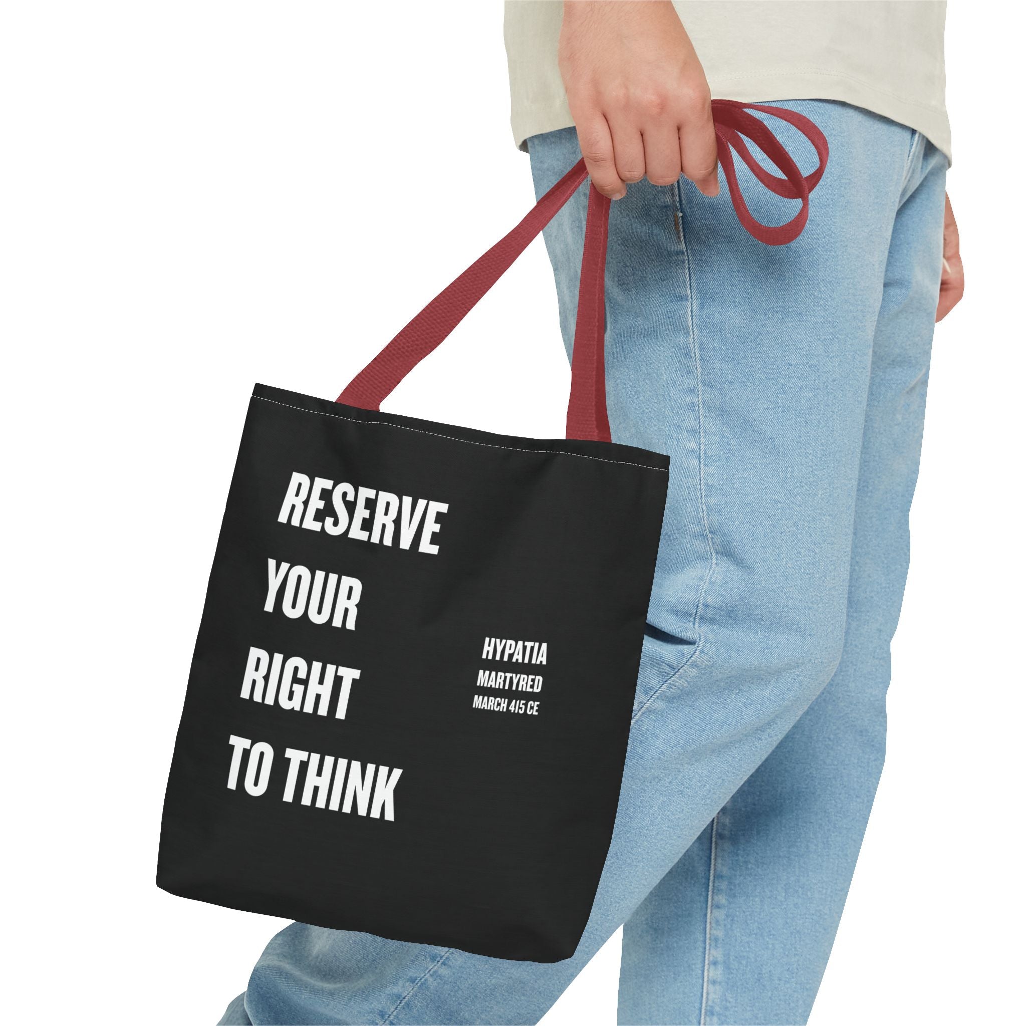 “Reserve Your Right to Think” Small Tote Bag