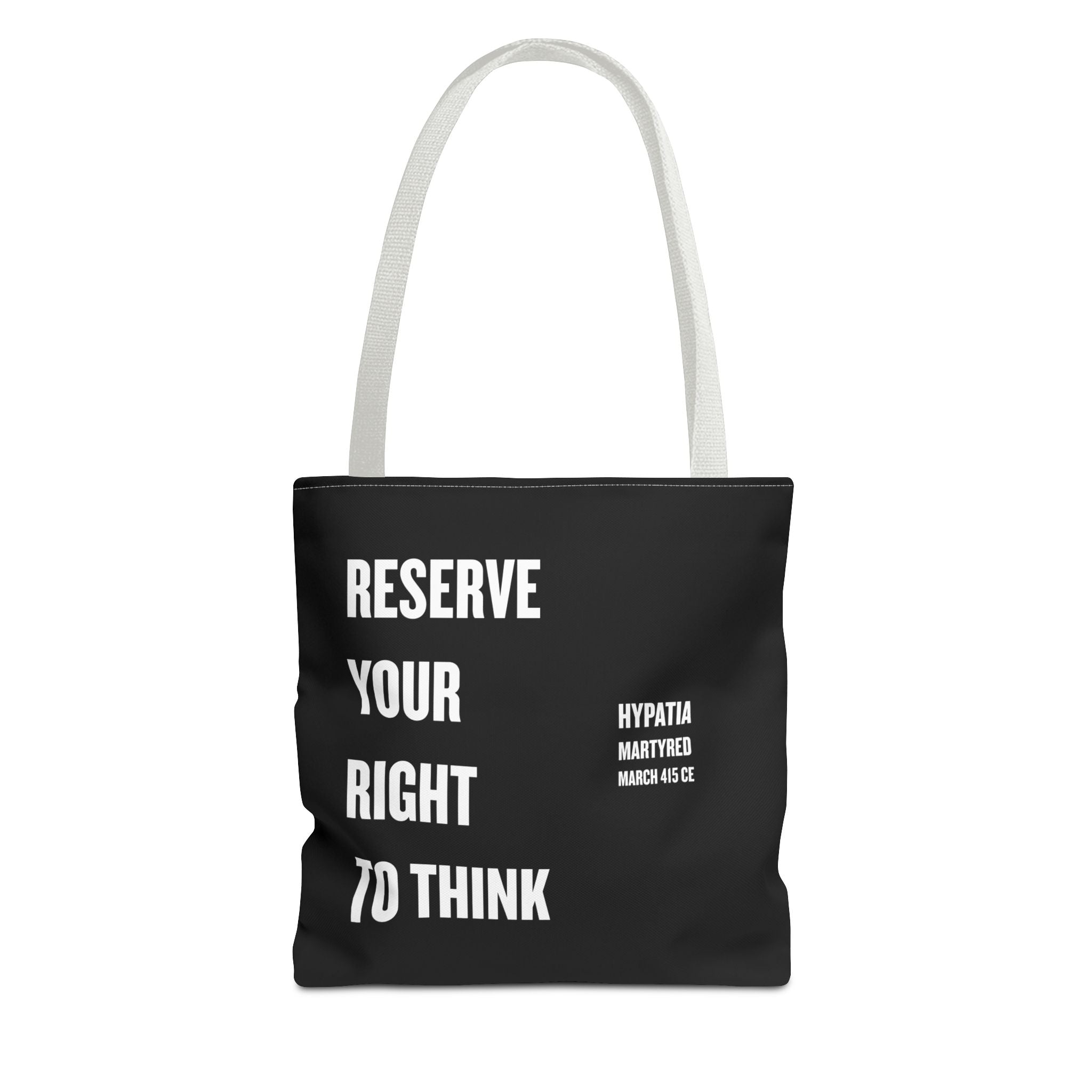 “Reserve Your Right to Think” Small Tote Bag