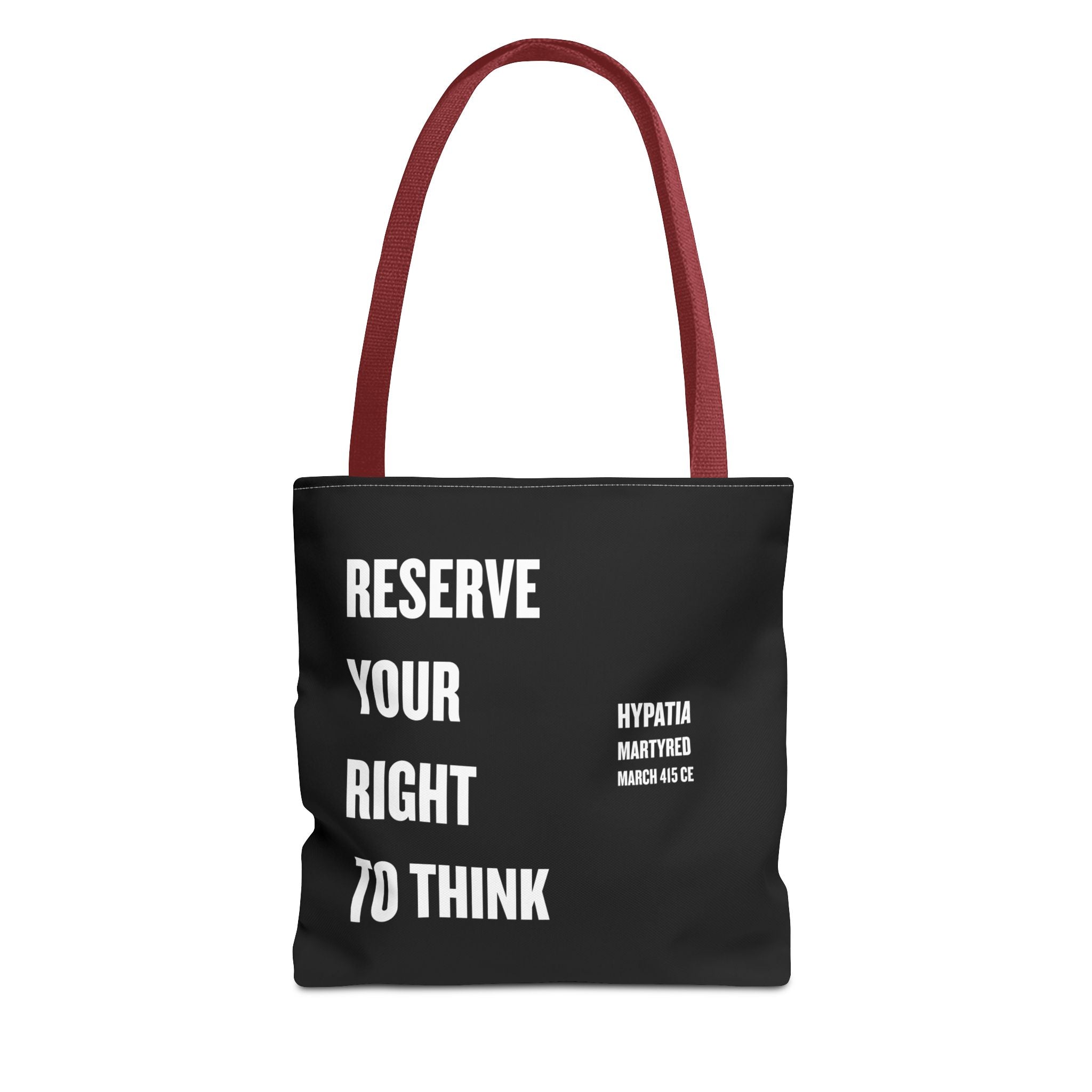 “Reserve Your Right to Think” Small Tote Bag