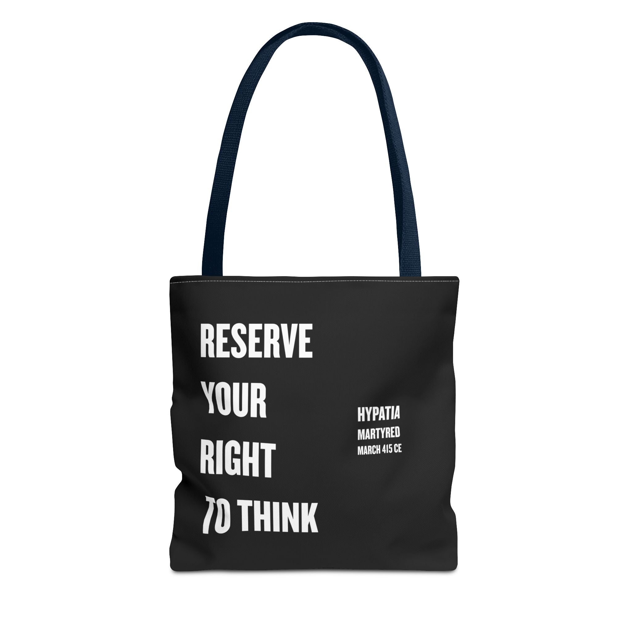 “Reserve Your Right to Think” Small Tote Bag