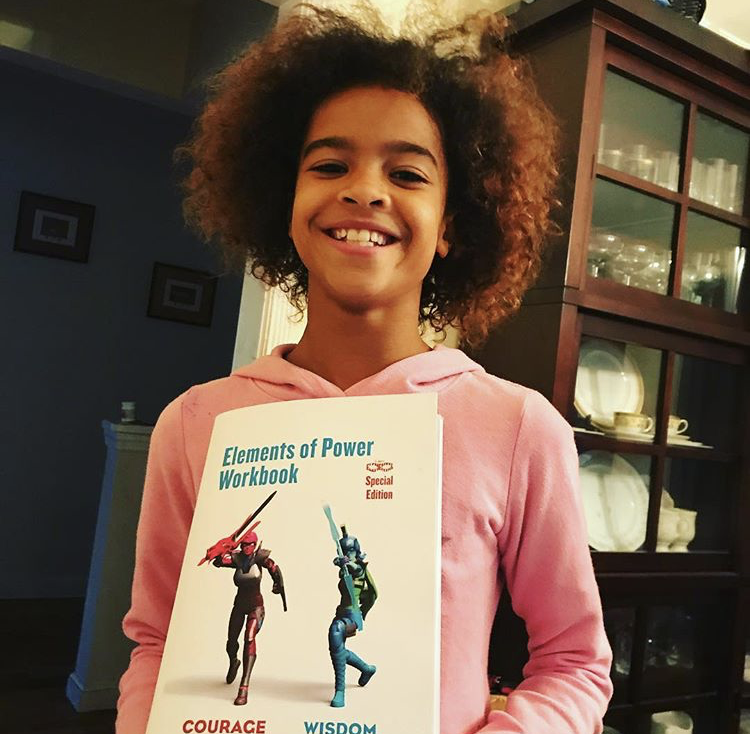 IAmElemental Marks Veterans Day With New "Elements of Power Workbook" Featuring Courage & Wisdom Female Superheroes