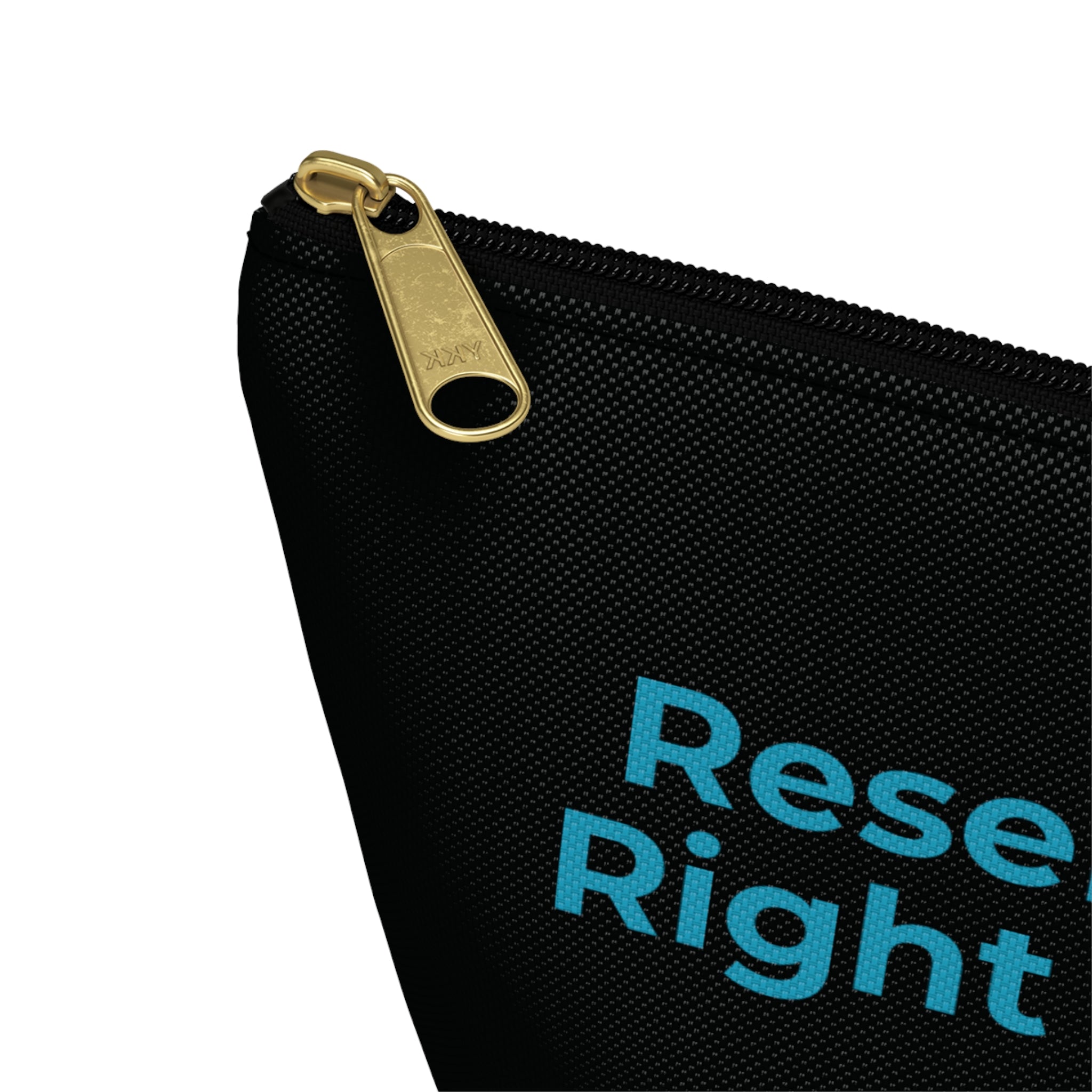 Hypatia Wisdom Inspirational Accessory Pouch - Travel, Makeup, Gift (Black)