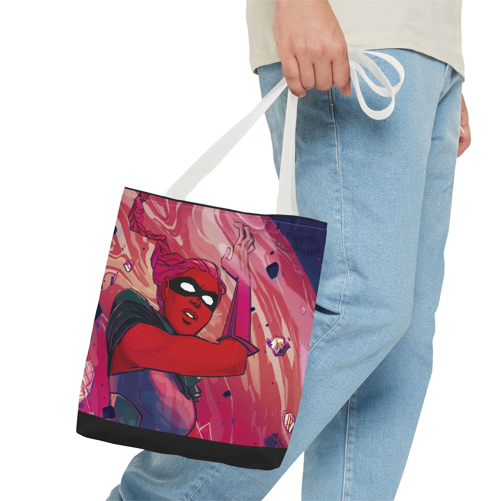Bravery Small Tote Bag (Annie Wu Art)